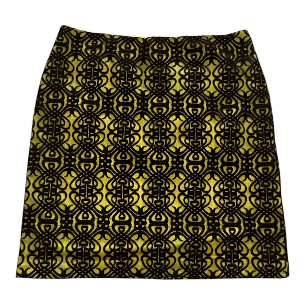 Coldwater Creek Tribal Lace Pencil Skirt